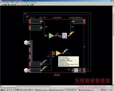 AnadigmDesigner2的圖形化開發環境可為評估板FPAA的配置提供基本的繪圖工具