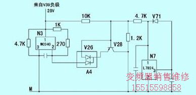 圖2  集成塊N3的相關(guān)電路